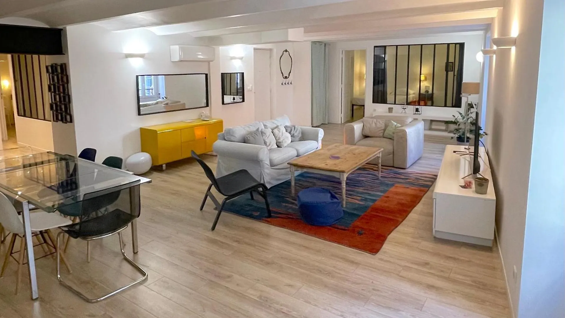 Loft Climatise 113M2 - 6 Personnes - Quartier Du Panier Lägenhet Marseille